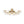 Bloom Brass 12-Light Ribbed Glass Bubble Semi Flush Chandelier