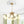 Bloom Firework Brass Tiered Opal Glass Bubble Chandelier