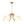 Bloom Firework Brass Tiered Opal Glass Bubble Chandelier