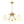 Bloom Firework Brass Tiered Opal Glass Bubble Chandelier