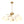 Bloom Firework Brass Tiered Opal Glass Bubble Chandelier