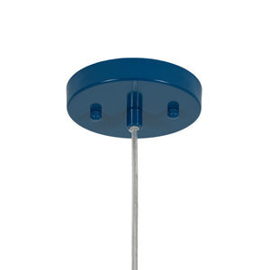 Scandinavian Colored Wide Metal Dome Kitchen Pendant Light