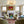 Bloom Opal Glass Globe Bubble Semi Flush Chandelier