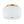 2-Light Shine Opal Ribbed Glass Drum Flush Mount