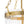 Brass 4-Light Ribbed Glass Bell Jar Lantern Pendant / Semi Flush
