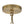 Brass 4-Light Ribbed Glass Bell Jar Lantern Pendant / Semi Flush