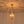 Brass 4-Light Ribbed Glass Bell Jar Lantern Pendant / Semi Flush