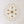 Brass 6-Light Candle Geometric Metal Drum Lantern Chandelier