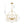 Brass 6-Light Candle Geometric Metal Drum Lantern Chandelier