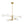 Brass 8-Light Tiered Opal Glass Globe Sputnik Chandelier