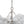 Brass Cluster Ribbed Glass Globe Bubble Chandelier