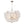 Load image into Gallery viewer, Brass Cluster Ribbed Glass Globe Bubble Chandelier
