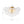 Brass Cluster Ribbed Glass Globe Bubble Semi Flush Chandelier