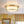 Brass Dimmable LED Round Frosted Glass Drum Ceiling Light