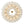 Brass Halo Ribbed Glass Globe Bubble Ring Chandelier