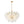 Load image into Gallery viewer, Brass Luxe Cluster Rippled Glass Globe Bubble Chandelier
