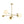 Load image into Gallery viewer, Wind-Vane Tiered 3-Light Opal Glass Globe Sputnik Chandelier
