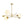 Load image into Gallery viewer, Wind-Vane Tiered 3-Light Opal Glass Globe Sputnik Chandelier
