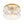 Tiered Hammered Water Glass Round Flush Mount Ceiling Light