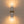 Brass White Tulip 2-Light Up Down Hourglass Vanity Wall Sconce