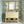 Brass White Tulip 2-Light Up Down Hourglass Vanity Wall Sconce