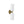 Brass White Tulip 2-Light Up Down Hourglass Vanity Wall Sconce