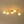 Celestial 5-Light Opal Glass Linear Sputnik Semi Flush Chandelier