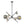 Celestial 6-Light Smoked Glass Globe Adjustable Sputnik Chandelier