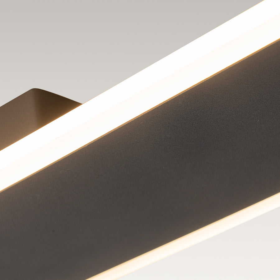 Contemporary Long Oval Warm Dimmable LED Ceiling Light