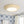 Decorative French Ivory Embossed LED Flush Mount Light
