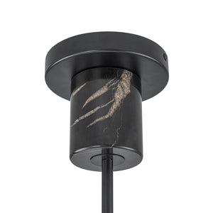 Designer 5-Light Tiered Opal Glass Globe Sputnik Chandelier
