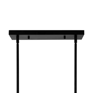 Farmhouse Candle Style Linear Rectangular Cage Island Chandelier