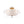 Load image into Gallery viewer, French 3-Light White Clouded Glass Round Semi Flush Mount
