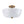 Load image into Gallery viewer, French 3-Light White Clouded Glass Round Semi Flush Mount
