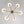 French 6-Light Tiered Fabric Cone Shade Candle Chandelier