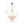 French Antique Brass Bronze Crystal Round Cage Chandelier