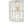 French Antique Brass Crystal Accented Lantern Semi Flush Mount