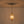 French Brass Candle Style Clear Glass Globe Pendant Light