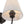 French Country 1-Light Beige Fabric Cone Armed Wall Sconce