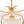 French Country 1-Light Pleated Fabric Brass Lantern Pendant