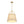 French Country 4-Light Ivory Linen Conical Drum Cage Pendant