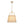 French Country 4-Light Ivory Linen Conical Drum Cage Pendant