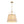 French Country 4-Light Ivory Linen Conical Drum Cage Pendant