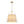 French Country 4-Light Ivory Linen Conical Drum Cage Pendant