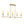 Load image into Gallery viewer, French Country 5-Light Fabric Shade Candle Linear Island Chandelier
