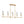 Load image into Gallery viewer, French Country 5-Light Fabric Shade Candle Linear Island Chandelier
