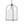 French Country 3-Light Round White Fabric Drum Lantern Pendant