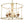 French Country Distressed Beige Metal Drum Candle Cage Pendant