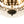 French Country Empire Draped Crystal Cage Semi Flush Mount