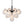 (OpenBox) Frosted Ribbed Glass Bubble Chandelier